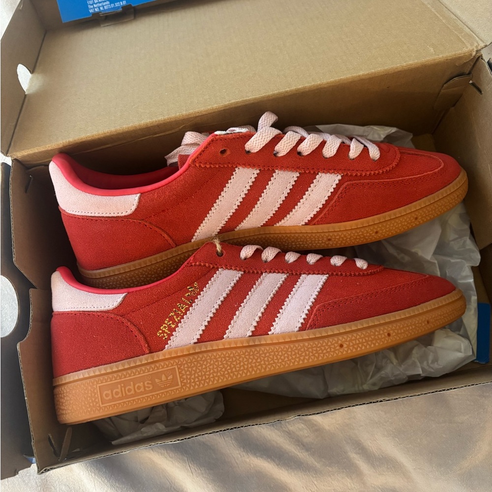 Adidas Bright Red Sneakers